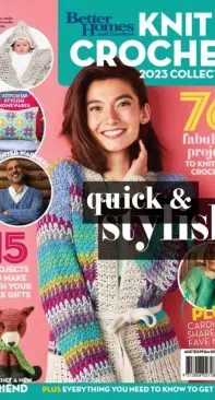 Better Homes and Gardens  - Knit and Crochet - 2023 collection