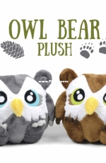 Choly Knight - Sew Desu Ne? - Owl bear Plush - Free