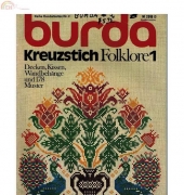 Burda-M2018D-Kreuzstich Folklore 1-1972 /German