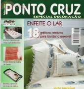 Punto Cruz-Feito a Mão -No. 17 /Spanish