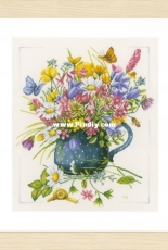Lanarte PN-0164074 Meadow Flowers in Vase by Marjolein Bastin XSD + PCS