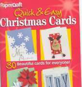 Papercraft Inspirations Quick & Easy Christmas Cards - magazine