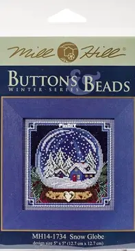 Mill Hill - Buttons & Beads Winter Series MH14-1734 - Snow Globe XSD