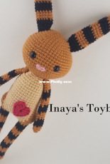 Inayas Toybox - Elissa Haque - Stripped Bunny - Free