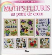 Edigo - Motifs fleuris au point de croix (500 motifs) 2011 - French