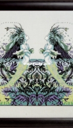 Mirabilia Cross Stitch Design MD174 - Echo Lake by Nora Corbett XSD