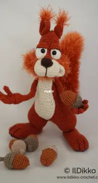 IlDikko - Ildikó Strüning - Sid the Squirrel