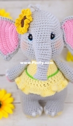 Sweet Oddity Art - Carolyne Brodie - Sunny the Elephant - Free