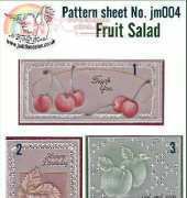 Judith maslen pattern sheet jm004 fruit salad