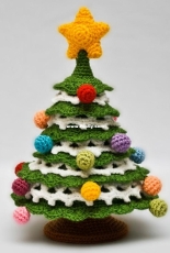 Crochet toys Handmade - Christmas tree