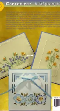 Erica Fortgens Cantecleer Hobbytopper  Embroidery on Paper in All Seasons  Borduren op Papier in alle Seizoenen  Dutch