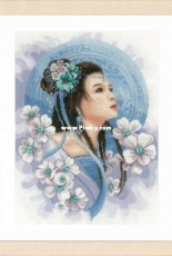 Lanarte PN-0169168 - Asian Lady in Blue