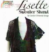 Gourmet Crochet - Carolyn Christmas Designs - Carolyn Christmas - Lisette Sweater Shawl
