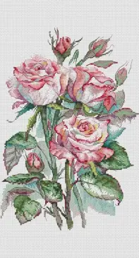 Watercolor roses by  Natalia Yurkekich