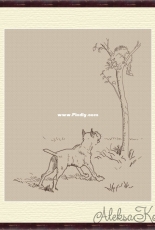 Cat and Dog by Aleksa Kotik