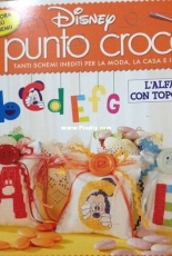 Disney a Punto Croce Number 96 - Disney Cross Stitch Magazine - Italian