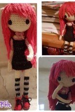 Lucy amigurumi anime