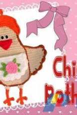 Lady Chicken Potholder