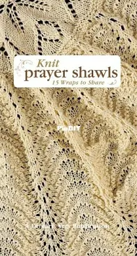 Leisure Arts 5133- Knit Prayer Shawls