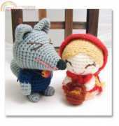 Simple Arts Planet - Saplanet Originals - Lis Sun -  Red Riding Hood & The Big Bad Wolf