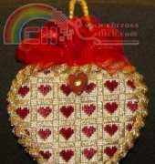 Rainbow gallery-sally's 2010 heart ornaments(Forever in my heart)