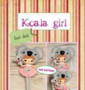 Noia Land Felt Doll  Koala Girl