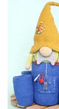 Tiknik Crochet Toys Gnome Planet - Lilit Nikoyan - Crafter Grandpa Gnome