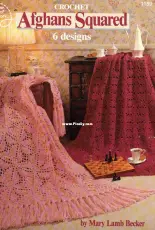 American School of Needlework - Mary Lamb Becker - 1159 Crochet Afghans Squared