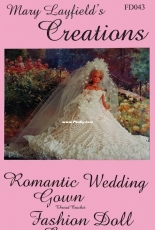 Mary Layfields Creations FD043 - Romantic Wedding Gown