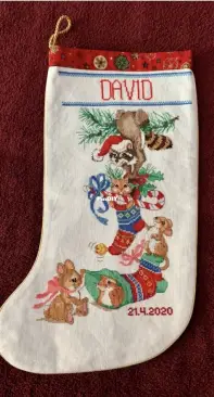 Navidad calcetín Animales