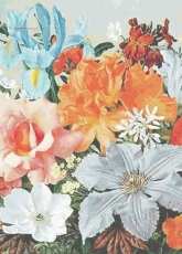 Classic Cross Stitch CCS 495fl11 - Spring Flower based on a painting - P Noeman