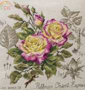 Les Brodeuses Parisiennes LBP - Pullman Orient Express Les Roses III (V.Enginger)