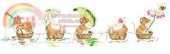 Sailing Mice by Margaret Sherry from Cross Stitcher 188 PCS
