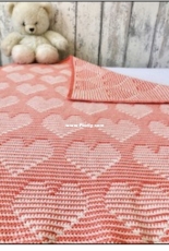 Jellina creations - Jellina Verhoeff - Baby blanket Robin - Dutch