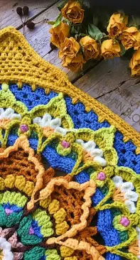 The Floral Hook - Jen Tyler - Green Tea Block