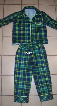 My Grandson's Christmas Pajamas