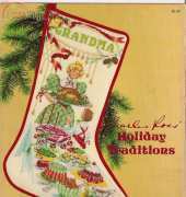 Charles Ross Time for Feasting 501L Victorian Christmas Stocking