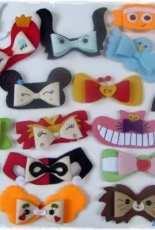 Carmela Caramella -Lacos  Hair ties 2 - Felt - Portuguese