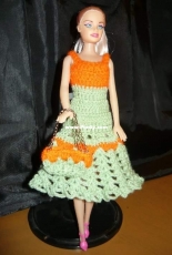 Maguinda Bolsón - Claudia dress and bag set for dolls
