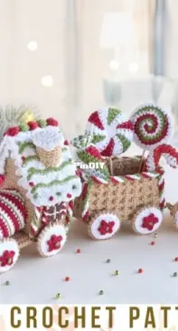 Leta Toyfox - Toyfox Store - Tatyana / Tatiana  Lebedenko - Christmas Gingerbread Train