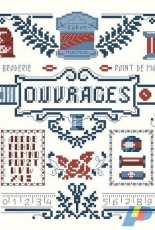 Mango - Agenda de la Brodeuse 2011 - Semaine 7 - Enginger - Sampler Ouvrages in PCS