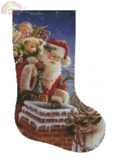 HAED HAEDOGST147 Faithful Friends Stocking by Dona Gelsinger
