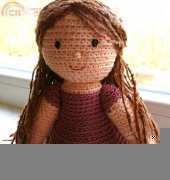 Viviane Mortier - Pattern Carolien doll