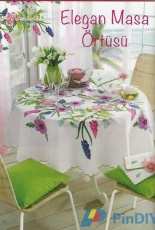 Elegan Masa Ortusu - Tablecloth from Kanavice 35