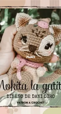Dani Diro Handmade - Daniela Diaz - Mokita the kitten - Mokita la Gatita  - English - Spanish - Free