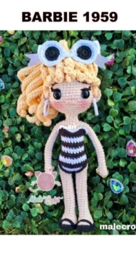 Male Crochet - Barbie 1959 - Spanish