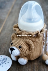 Lanik Sky Studio - Svetlana Klubochek - Bear Bottle Cover