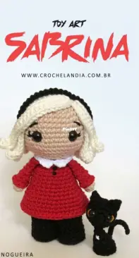 Crochelandia - Rose Nogueira - Toy Art Sabrina - Portuguese