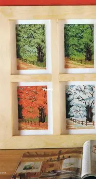 Seasonal park from Susanna рукоделие Needlework No.4 2008