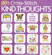 Kooler Design Studio -80 Cross Stitch Kind Thoughts